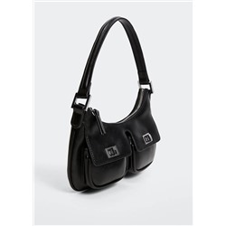 Bolso hombro bolsillos -  Mujer | MANGO OUTLET Melilla