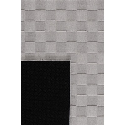 Soie Rölyef Halı - Gri - 200x290 cm