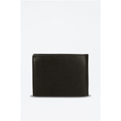 Cartera de piel Striking Negro