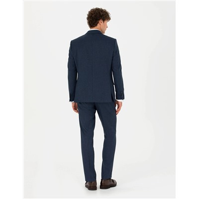 Lacivert Slim Fit Takım Elbise