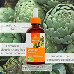 Weleda Extraits de Plantes BIO Digestion Artichaut 60ml