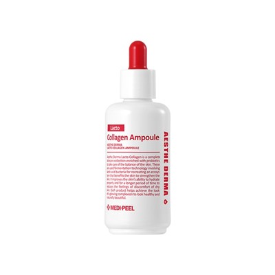 Red Lacto Collagen Ampoule, Омолаживающая сыворотка для сужения пор с лактобактериями и коллагеном