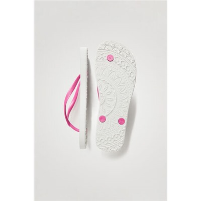 Chanclas mariposas
