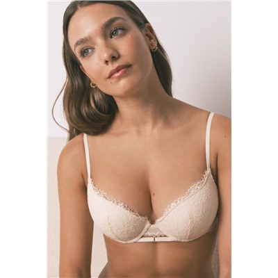 Sujetador push up GORGEOUS encaje nude