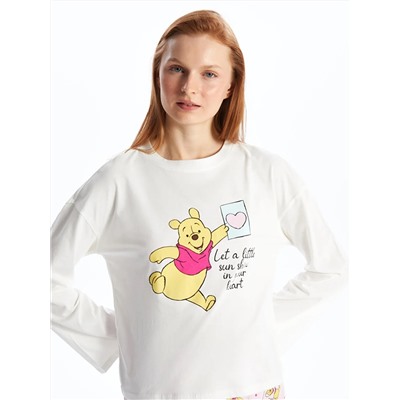 LC Waikiki Bisiklet Yaka Winnie the Pooh Baskılı Uzun Kollu Kadın Pijama Takımı, LCW DREAM                                            
                                            Bisiklet Yaka Winnie the Pooh Baskılı Uzun Kollu Kadın Pijama Takımı