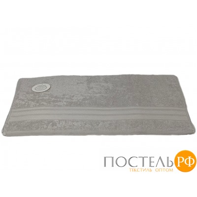 Полотенце Kарвен "PETEK BORDUR DUZ "Lux Cotton 50*90 1шт махра H 5159 acik gri
