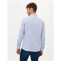 Açık Mavi Regular Fit Uzun Kollu Gömlek