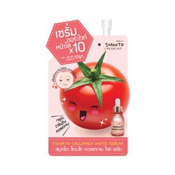 Осветляющий серум для лица с томатом и коллагеном от Smootо 10 гр / Smooto Tomato Collagen white Serum