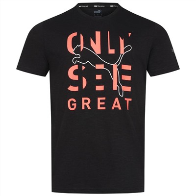 PUMA Performance Slogan Herren T-Shirt 519450-01