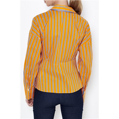 Top cruzado Naranja