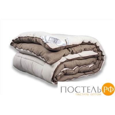 ОЖЛ-15-Мокко-Бежевый Одеяло "FLUFFY DREAM" 140х205 классическое-всесезонное