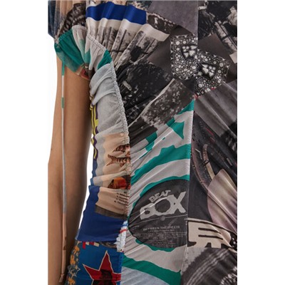 Vestido mini slim rushing