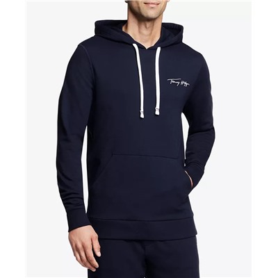 TH MODERN ESSENTIALS Tommy Hilfiger Men's Modern Essentials Brushed Back Fleece Lounge Hoodie
