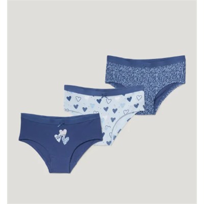 Multipack 3er - Slip - Bio-Baumwolle