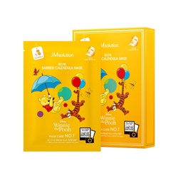 [JMSOLUTION] Маска для лица тканевая успокаивающая ЭКСТРАКТ КАЛЕНДУЛЫ Disney Collection Selfie Barrier Calendula Mask, 30 мл
