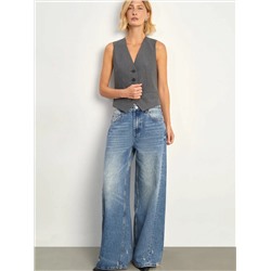Джинсы Loose Fit 378, D378/stormy