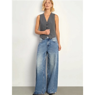 Джинсы Loose Fit 378, D378/stormy