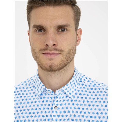 Saks Slim Fit Uzun Kollu Gömlek