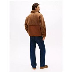 Tommy Jeans Mixed Media Teddy Jacket