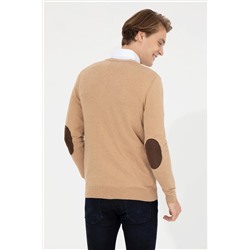 Erkek Camel Melanj Basic Kazak