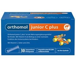 Orthomol junior C plus Granulat Himbeer/Limette