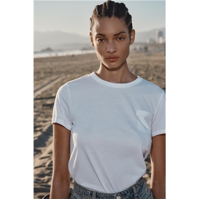 T-SHIRT WITH POCKET
