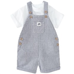 Newborn Latzhose und T-Shirt im Set