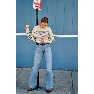 JEANS TRF WIDE LEG