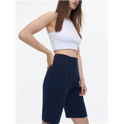 Shorts mit Falten