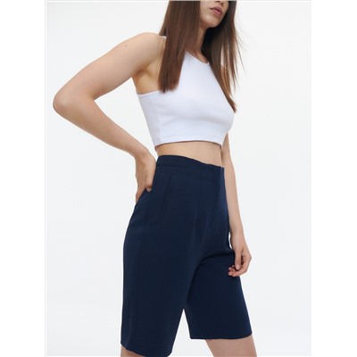 Shorts mit Falten