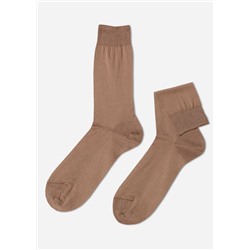 Kurze Herrensocken mit Fil d‘Ecosse