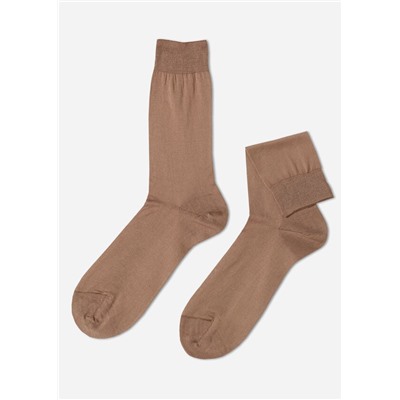 Kurze Herrensocken mit Fil d‘Ecosse