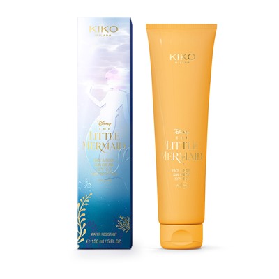 disney - the little mermaid face & body sun cream spf 50