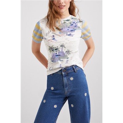 Camiseta texturas