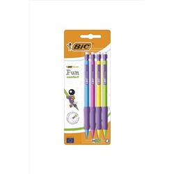 Bic Matic Fun Comfort 0.7mm Versatil Kalem 4'lü Blister 342956