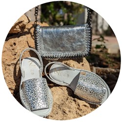 AB.Zapatos · 504-8 Guepardo plata+Pelle CANDELA plata АКЦИЯ