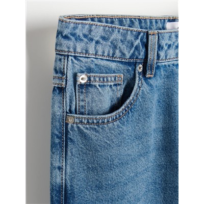 Trapper-Jeans mit lockerer Passform