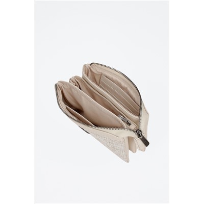 Cartera Maddie Beige