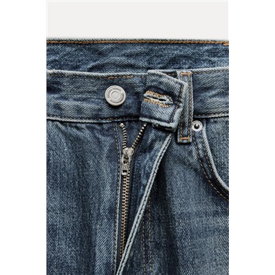 ZW COLLECTION RELAXED FIT MID-RISE JEANS