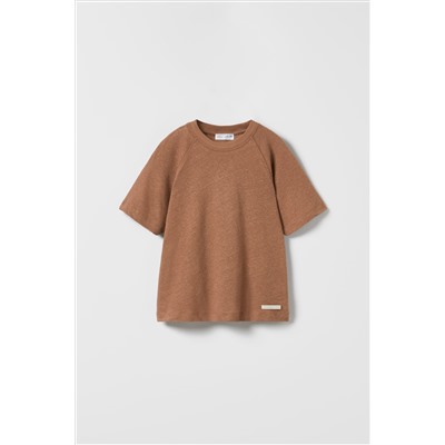 CAMISETA CON LINO TRUE NEUTRALS