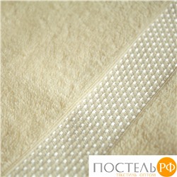 (1010) Полотенце Eleganta (Petek Crystal) 30х50 см Махра 390 г/м2, 1010 Молочный