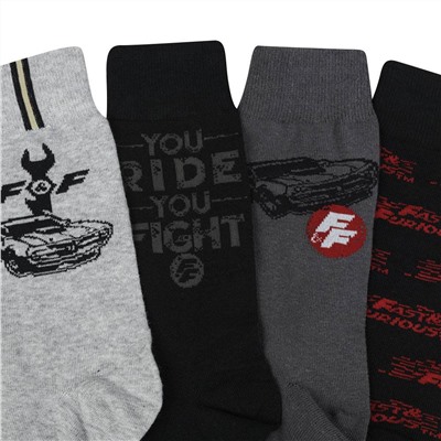 Fast & Furious Herren Socken 4 Paar 93891587