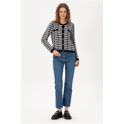 Kadın Açık Mavi Straight Fit Jean Pantolon