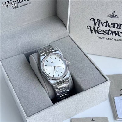 Женские наручные часы инкрустированные кристаллами  Vivienn*e Westwoo*d