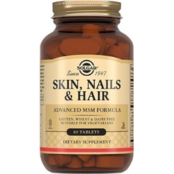 SKIN, NAILS AND HAIR FORMULA' 60 cap SOLGAR