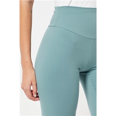 Leggings ciclista cintura alta - Turquesa