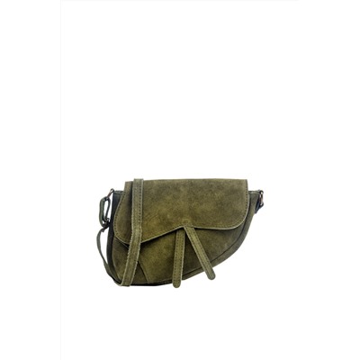 Bandolera de nobuk Caqui