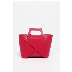 Bolso de piel Rita Maison Héritage Fucsia