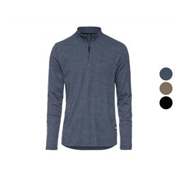 LIVERGY® Herren Troyer, mit Stehkragen