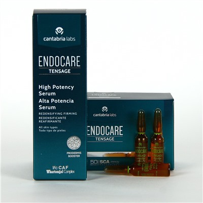 Endocare Tensage Serum Alta Potencia 30ml PACK Regalo Tensage 10 ampollas